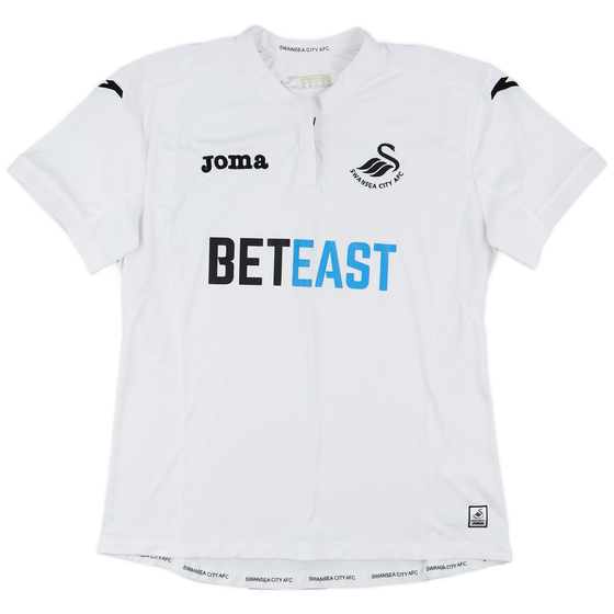 2016-17 Swansea Home Shirt - 9/10 - (Women's XXL)