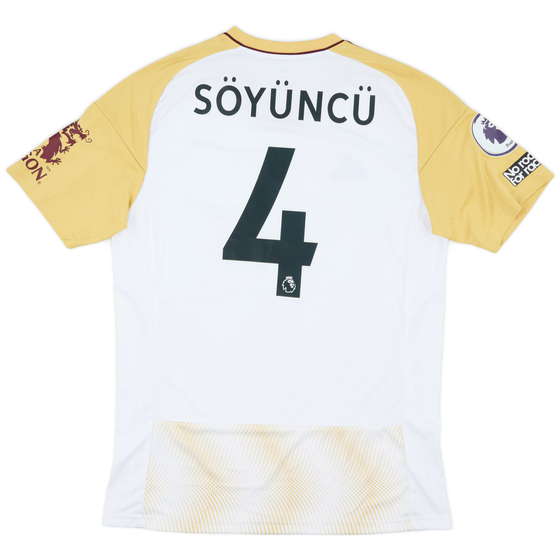 2022-23 Leicester Match Issue Third Shirt Soyuncu #4 (v West Ham)