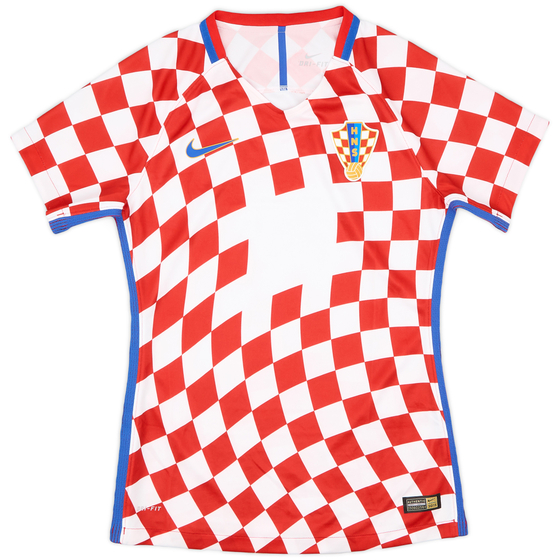 2016-18 Croatia Women's Player Issue Home Shirt - 9/10 - (S)