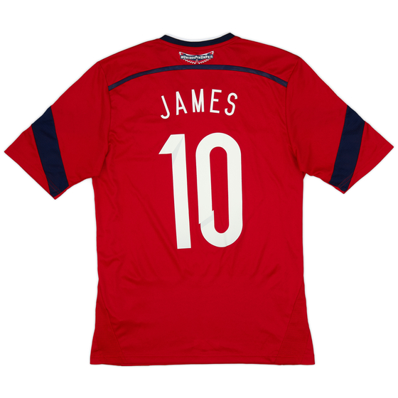 2014-15 Colombia Away Shirt James #10 - 9/10 - (S)