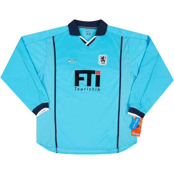 1999-01 1860 Munich Player Issue Home L/S Shirt XL