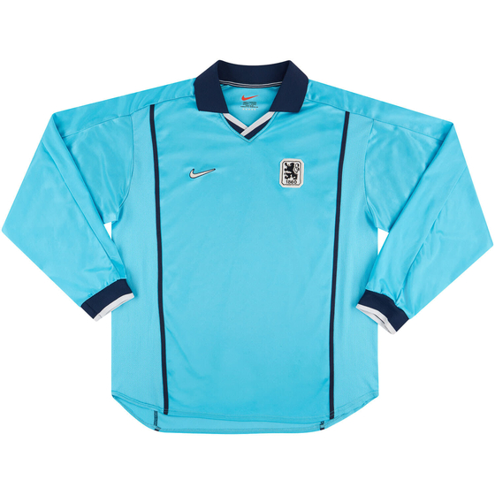 1999-01 1860 Munich Player Issue Home L/S Shirt XL