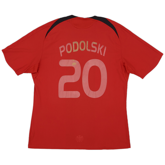 2008-09 Germany Away Shirt Podolski #20 - 3/10 - (L)