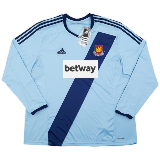 2014-15 West Ham L/S Away Shirt (XXL)