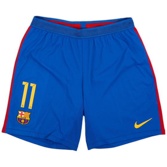2016-17 Barcelona Authentic Home Shorts #11 (Neymar Jr) - 8/10 - (XL)