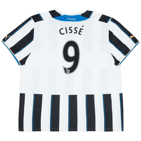 2013-14 Newcastle Home Shirt Cissé #9 (3XL)