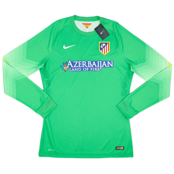 2014-15 Atletico Madrid Player Issue GK Shirt (L)