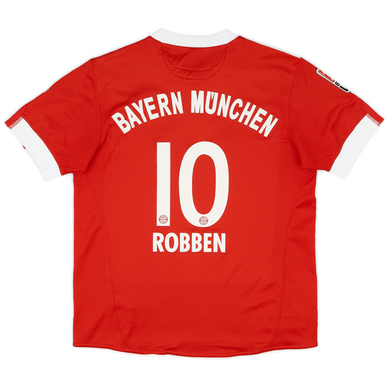2009-10 Bayern Munich Home Shirt Robben #10 - 8/10 - (XL.Boys)