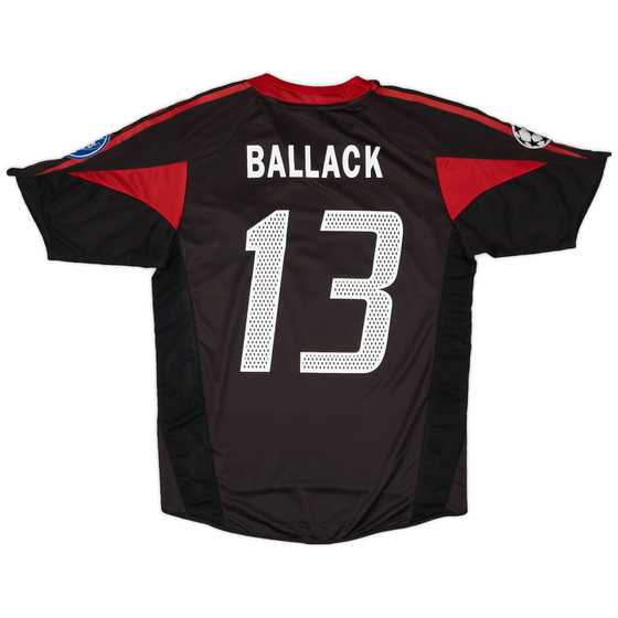 2004-05 Bayern Munich CL Shirt Ballack #13 - 8/10 - (S)