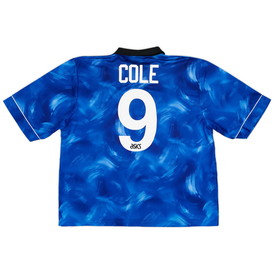 1993-95 Newcastle Away Shirt Cole #9 - 9/10 - (XXL)