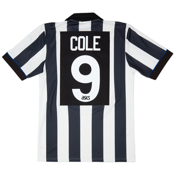 1993-95 Newcastle Home Shirt Cole #9 - 6/10 - (M)