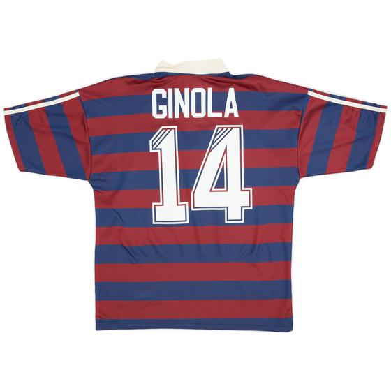1995-96 Newcastle Away Shirt Ginola #14 - 8/10 - (M)