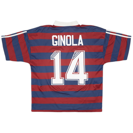 1995-96 Newcastle Away Shirt Ginola #14 - 8/10 - (S)