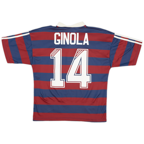 1995-96 Newcastle Away Shirt Ginola #14 - 9/10 - (S)