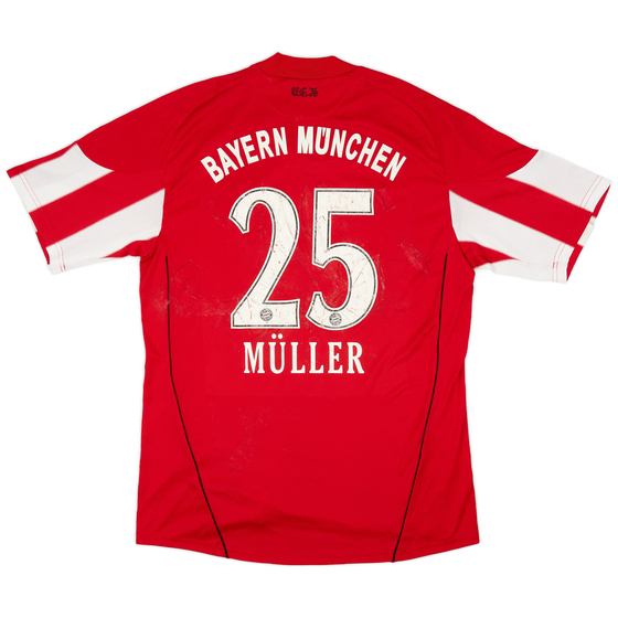 2010-11 Bayern Munich Home Shirt Muller #25 - 4/10 - (L)