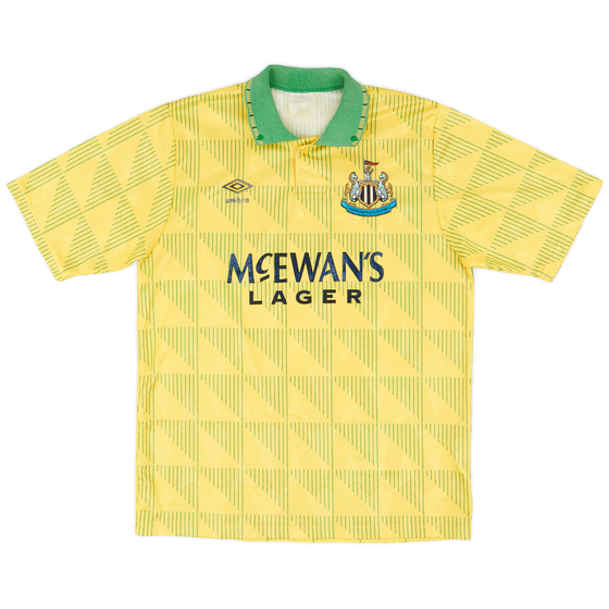 1991-93 Newcastle Away Shirt - 8/10 - (M)