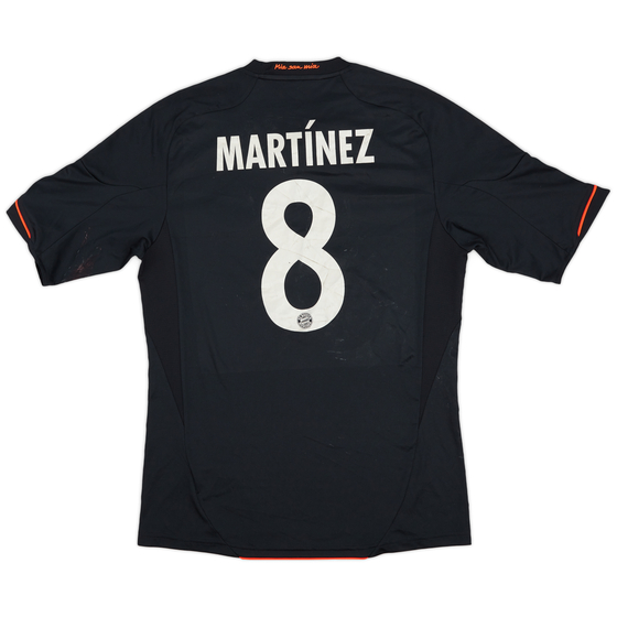 2012-13 Bayern Munich Third Shirt Martínez #8 - 8/10 - (M)