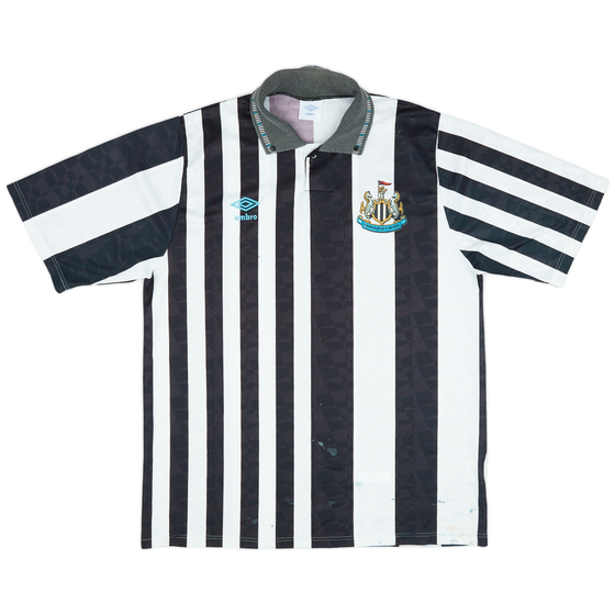 1991-93 Newcastle Home Shirt - 5/10 - (XL)
