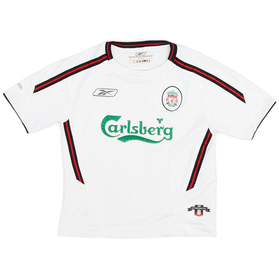 2003-04 Liverpool Away Shirt - 7/10 - (M.Boys)