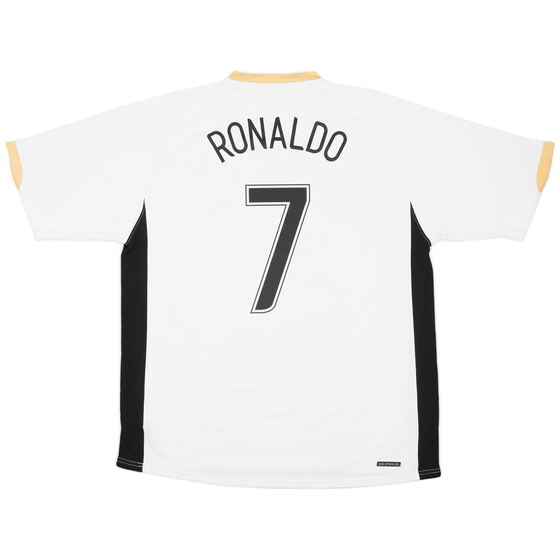 2006-08 Manchester United Away Shirt Ronaldo #7 - 7/10 - (XL)