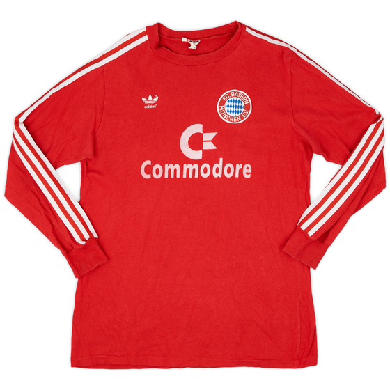 1984-89 Bayern Munich Home L/S Shirt - 8/10 - (L)