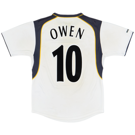 2001-03 Liverpool Away Shirt Owen #10 - 6/10 - (M)