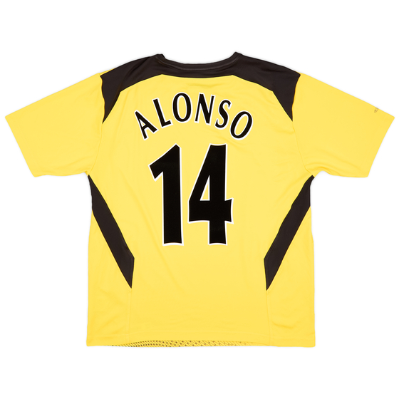 2004-06 Liverpool Away Shirt Alonso #14 - 8/10 - (L)