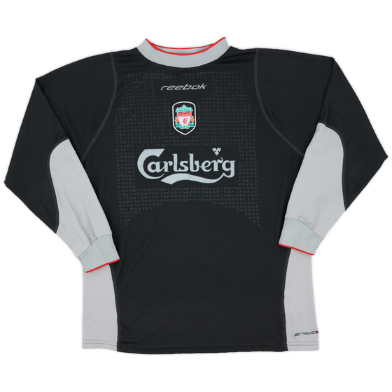 2002-03 Liverpool GK Shirt - 8/10 - (S)