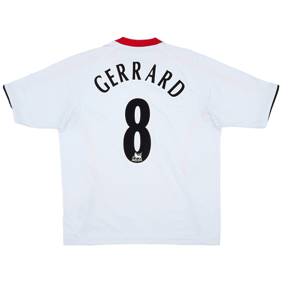 2005-06 Liverpool Away Shirt Gerrard #8 - 5/10 - (XXL)