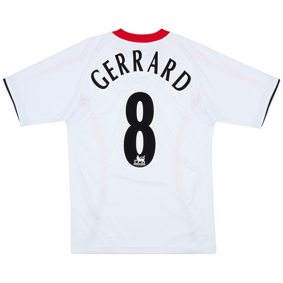 2005-06 Liverpool Away Shirt Gerrard #8 - 9/10 - (S)