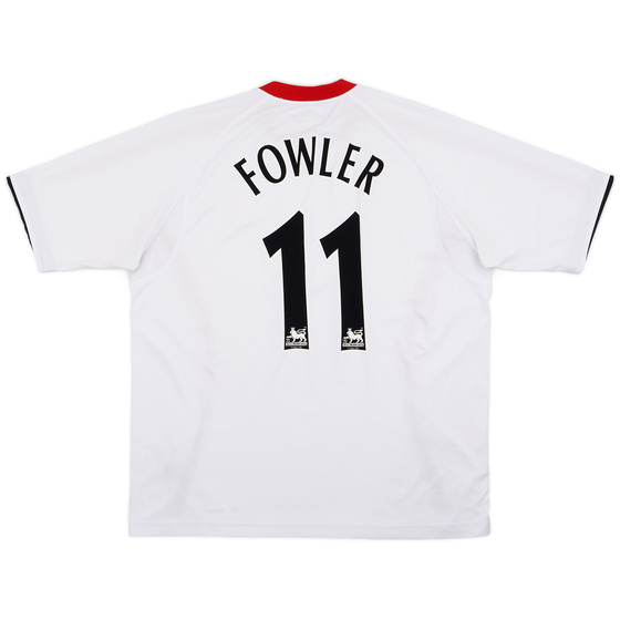 2005-06 Liverpool Away Shirt Fowler #11 - 8/10 - (XXL)