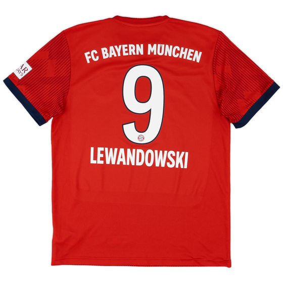 2018-19 Bayern Munich Home Shirt Lewandowski #9 - 7/10 - (M)