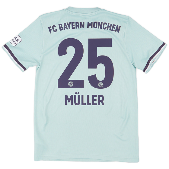 2018-19 Bayern Munich Away Shirt Muller #25 - 8/10 - (S)