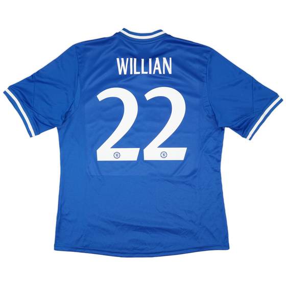 2013-14 Chelsea Home Shirt Willian #22 - 8/10 - (XL)