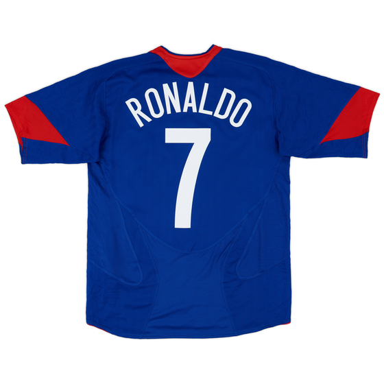 2005-06 Manchester United Away Shirt Ronaldo #7 - 9/10 - (M)