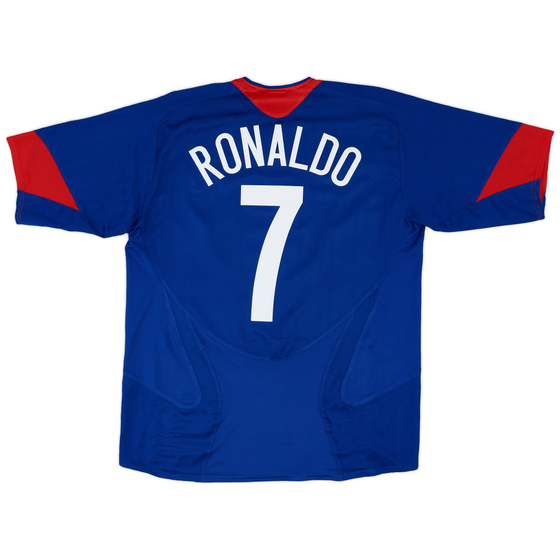 2005-06 Manchester United Away Shirt Ronaldo #7 - 7/10 - (XL)