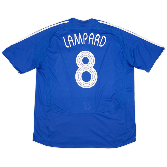 2006-08 Chelsea Home Shirt Lampard #8 - 8/10 - (XXL)