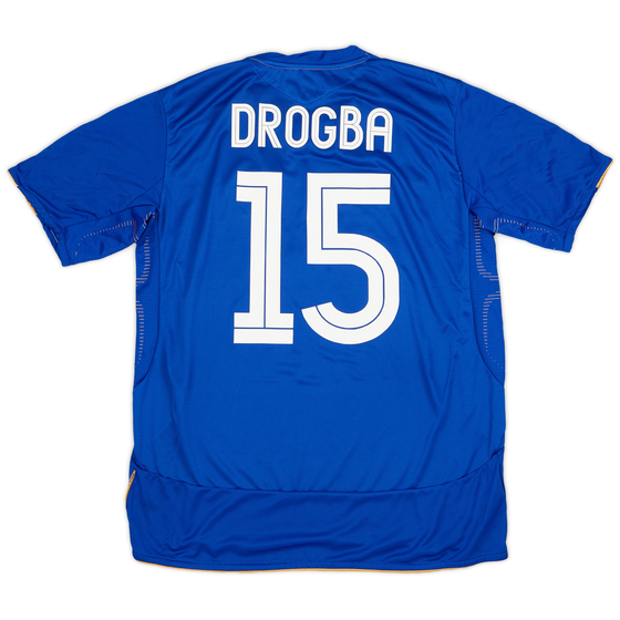 2005-06 Chelsea Centenary Home Shirt Drogba #15 - 7/10 - (XL)