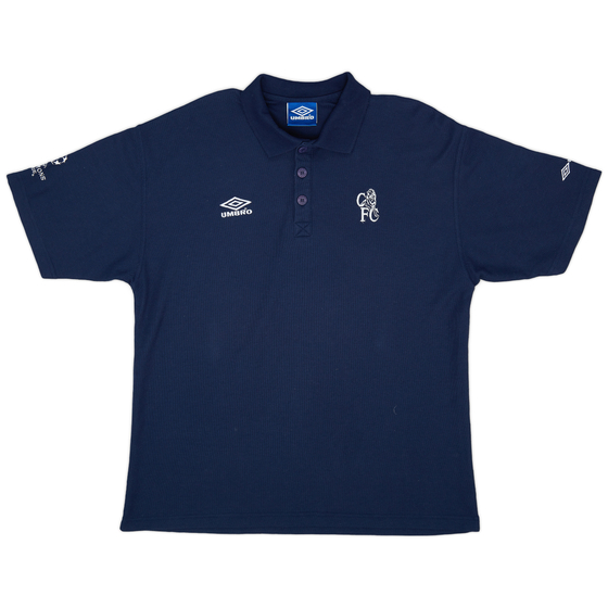 1996-98 Chelsea Umbro Polo Shirt - 9/10 - (XXL)