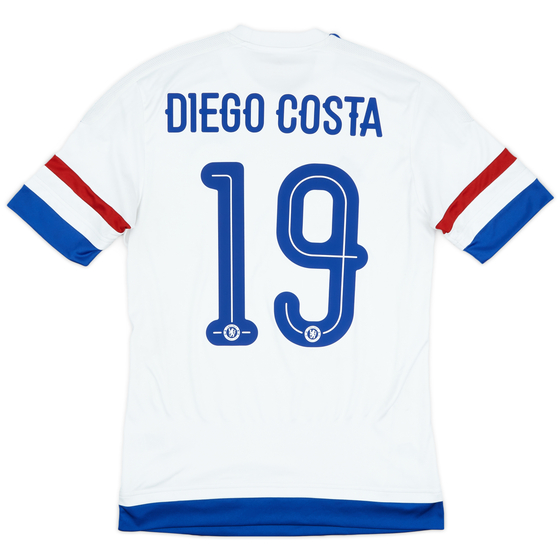 2015-16 Chelsea Away Shirt Diego Costa #19 - 6/10 - (XS)