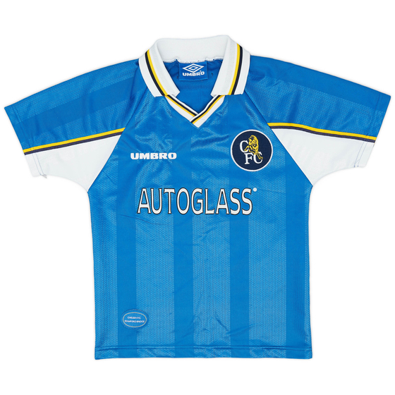 1997-99 Chelsea Home Shirt - 9/10 - (S.Boys)