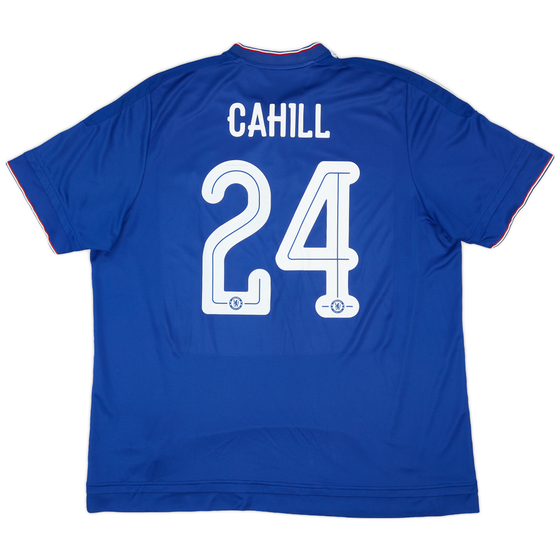 2015-16 Chelsea Home Shirt Cahill #24 - 6/10 - (XXL)