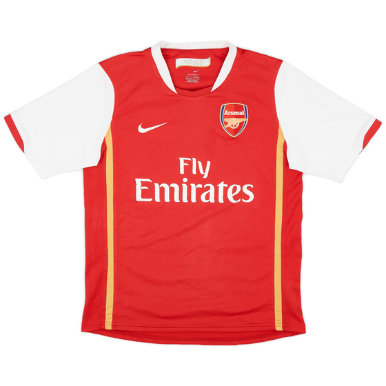 2006-08 Arsenal Home Shirt - 5/10 - (L.Boys)