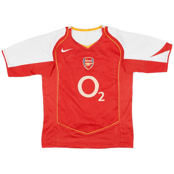 2004-05 Arsenal Home Shirt - 7/10 - (XL.Boys)