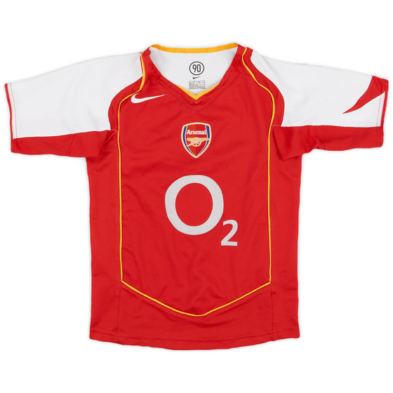 2004-05 Arsenal Home Shirt - 7/10 - (S.Boys)