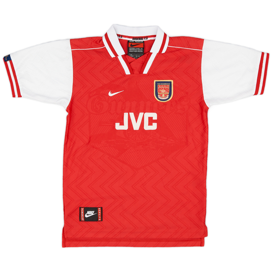1996-98 Arsenal Home Shirt - 8/10 - (L.Boys)