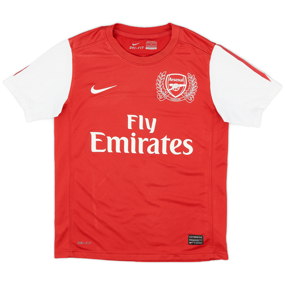 2011-12 Arsenal Home Shirt - 9/10 - (M.Boys)