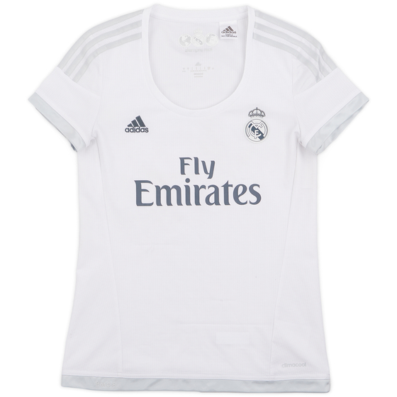 2015-16 Real Madrid Home Shirt - 8/10 - (Women's S)