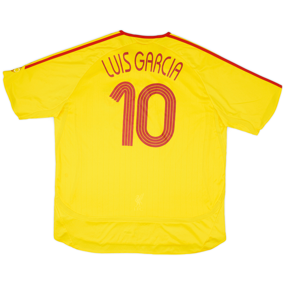 2006-07 Liverpool Away Shirt Luis Garcia #10 - 9/10 - (XXL)