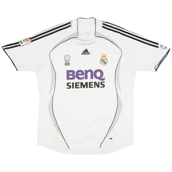 2006-07 Real Madrid Home Shirt - 6/10 - (XL)